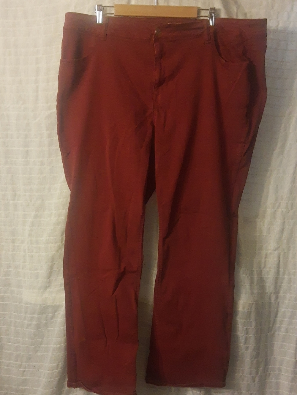 Maurices Women's Boot Cut Jeans in Rust